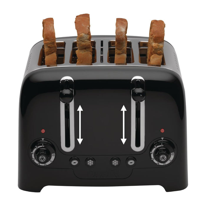 Dualit 4 Slice Lite Toaster Black 46205 Dualit
