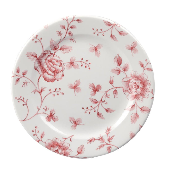 170(Ø)mm/ 6 3/4". Cranberry Rose Print. Pack quantity: 6.