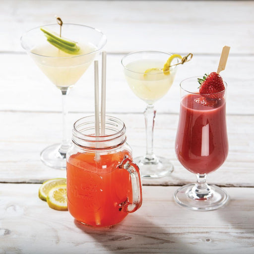 Olympia Crystal Hurricane Glasses 340ml (6 Pack) Olympia