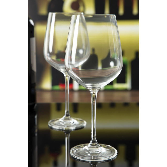 Olympia Chime Crystal Wine Glasses 495ml (6 Pack) Olympia