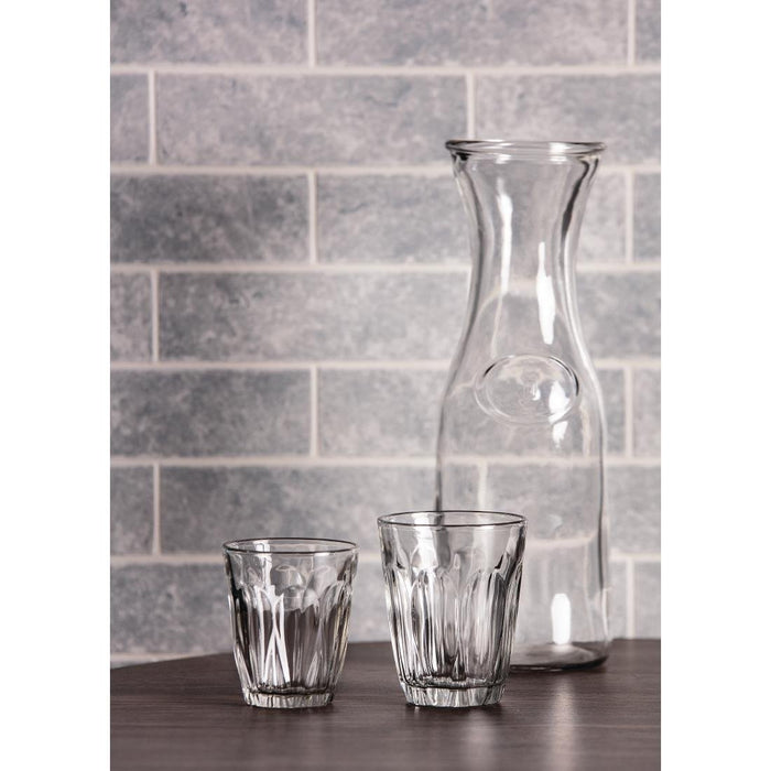 Olympia Glass Carafe 1Ltr (6 Pack) Olympia