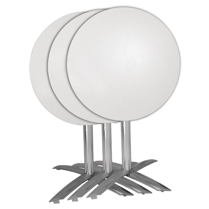 Bolero Flip Top Aluminium Table Base Bolero