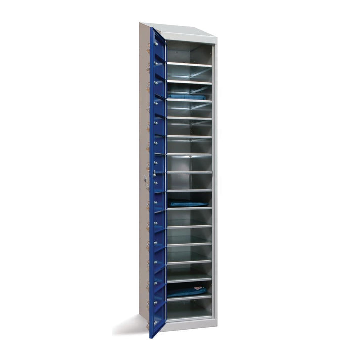 Garment 15 Door Dispensing Locker Sloping Top Elite Lockers
