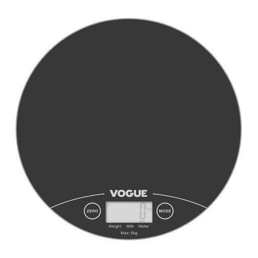 Vogue Electronic Round Scales 5kg Vogue