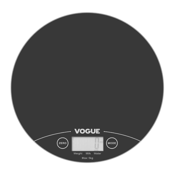 Vogue Electronic Round Scales 5kg Vogue