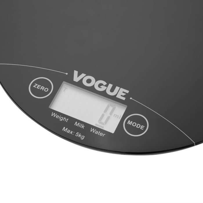Vogue Electronic Round Scales 5kg Vogue