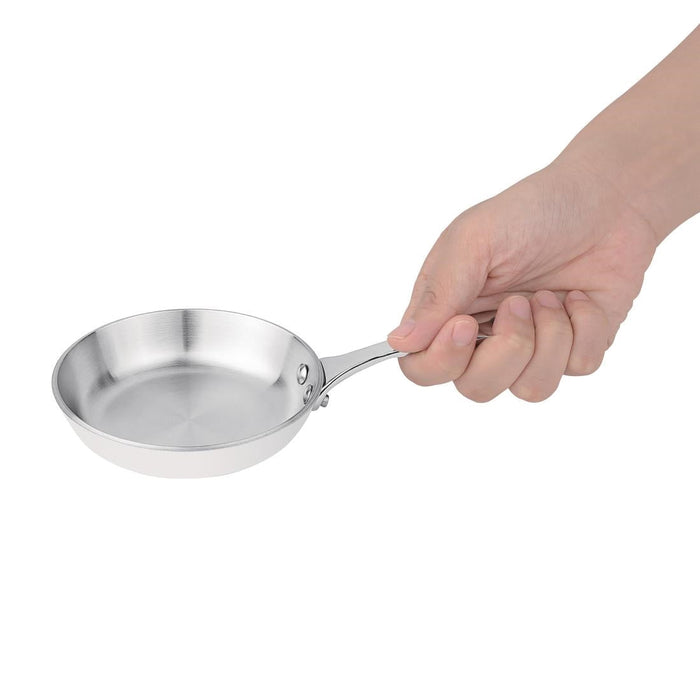 Vogue Stainless Steel & Aluminium Tri-Wall Mini Frying Pan 10cm Vogue