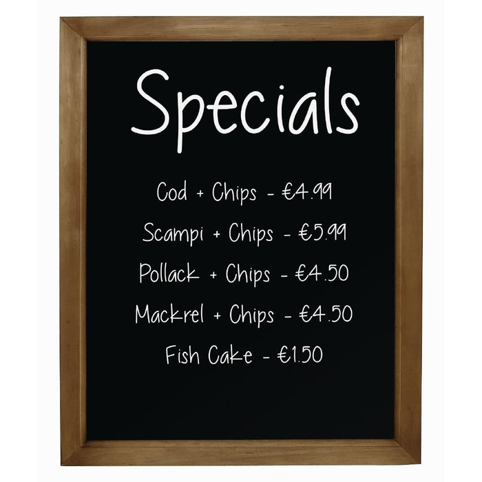 Olympia Wall Mounted Chalkboard 600 x 800mm Olympia
