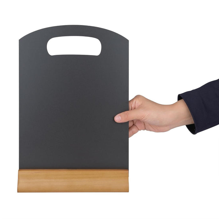 Olympia Freestanding Table Top Blackboard 315 x 212mm Olympia