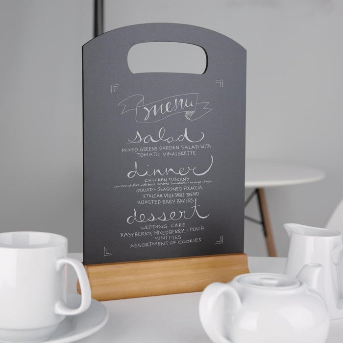 Olympia Freestanding Table Top Blackboard 315 x 212mm Olympia
