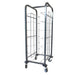 Material: Epoxy coated steel. Size: 1393(H) x 485(W) x 578(D)mm. Capacity: 7 trays / 70kg