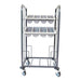 Craven Steel Two Tier Cutlery and Tray Dispense Trolley Craven