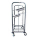 Craven Steel Two Tier Cutlery and Tray Dispense Trolley Craven