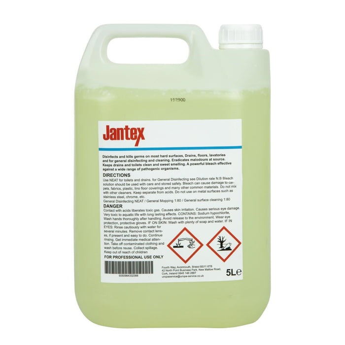 Jantex Bleach Concentrate 5Ltr (Single Pack) Jantex