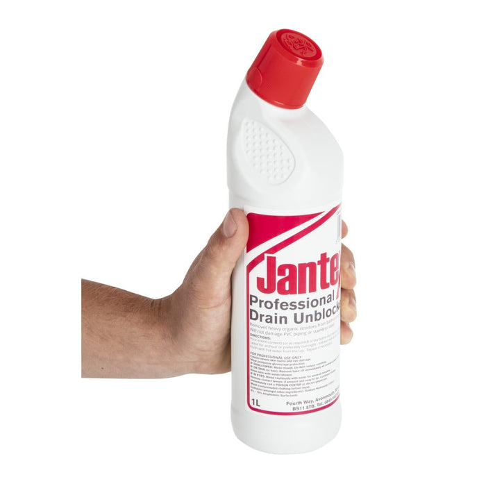 Jantex Drain Unblocker Ready To Use 1Ltr Jantex