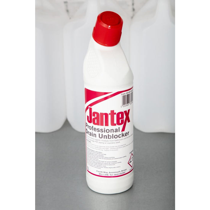 Jantex Drain Unblocker Ready To Use 1Ltr Jantex