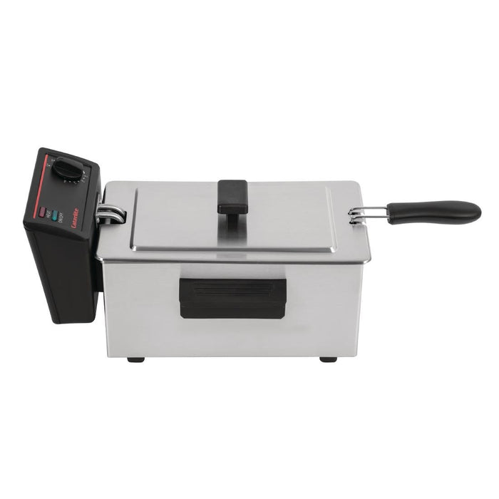 Caterlite Light Duty Single Tank Single Basket Countertop Electric Fryer 2kW Caterlite