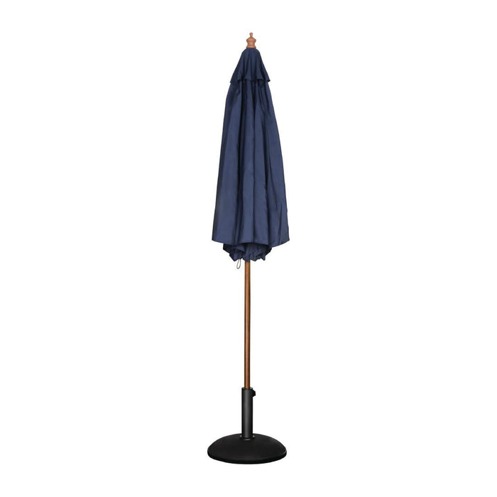 Bolero Round Parasol 2.5m Diameter Navy Blue Bolero