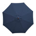 Bolero Round Parasol 2.5m Diameter Navy Blue Bolero