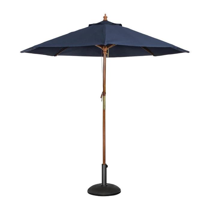 Bolero Round Parasol 3m Diameter Navy Blue Bolero
