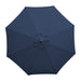 Bolero Round Parasol 3m Diameter Navy Blue Bolero