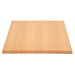Bolero Pre-drilled Square Tabletop Beech Effect 600mm Bolero