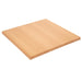 Bolero Pre-drilled Square Tabletop Beech Effect 600mm Bolero