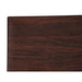 Bolero Pre-drilled Square Tabletop Dark Brown 600mm Bolero