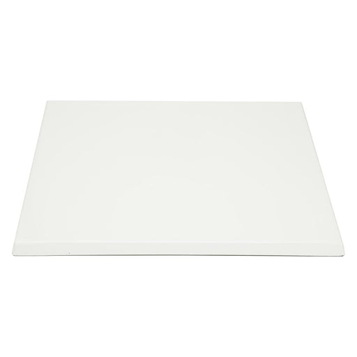 Bolero Pre-drilled Square Table Top White 600mm Bolero