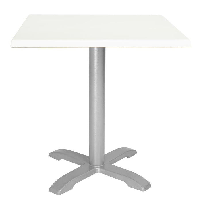 Bolero Pre-drilled Square Table Top White 600mm Bolero