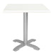 Bolero Pre-drilled Square Table Top White 600mm Bolero