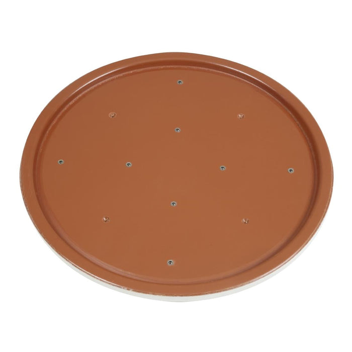 Bolero Pre-drilled Round Tabletop White 600mm Bolero