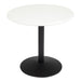 Bolero Pre-drilled Round Tabletop White 600mm Bolero