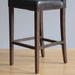 Bolero Faux Leather High Bar Stool Black Bolero