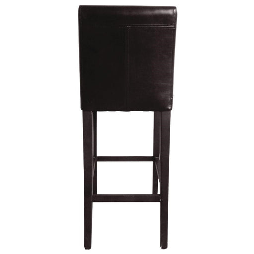 Bolero Faux Leather High Bar Stool Brown (Single) Bolero