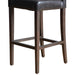 Bolero Faux Leather High Bar Stool Brown (Single) Bolero