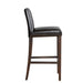 Bolero Faux Leather High Bar Stool Brown (Single) Bolero
