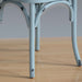 Bolero Blue Bentwood Chairs with Metal Cross Backrest (2 Pack) Bolero
