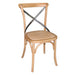 Oak Frame. Rattan Seat. Seat Height: 470mm
