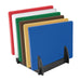Hygiplas Black Plastic Chopping Board Rack Small 6 Slots Hygiplas
