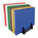 Hygiplas Black Plastic Chopping Board Rack Large 6 Slots Hygiplas