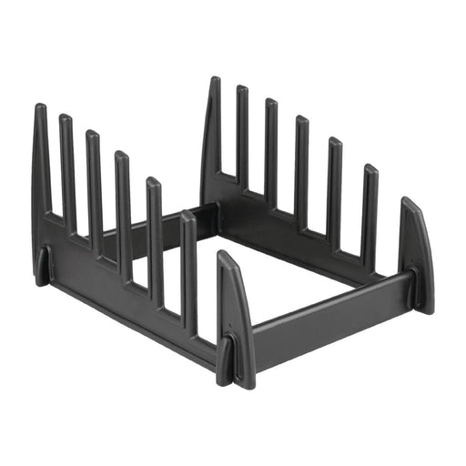 Plastic. Six slots. For boards up to 25mm thick