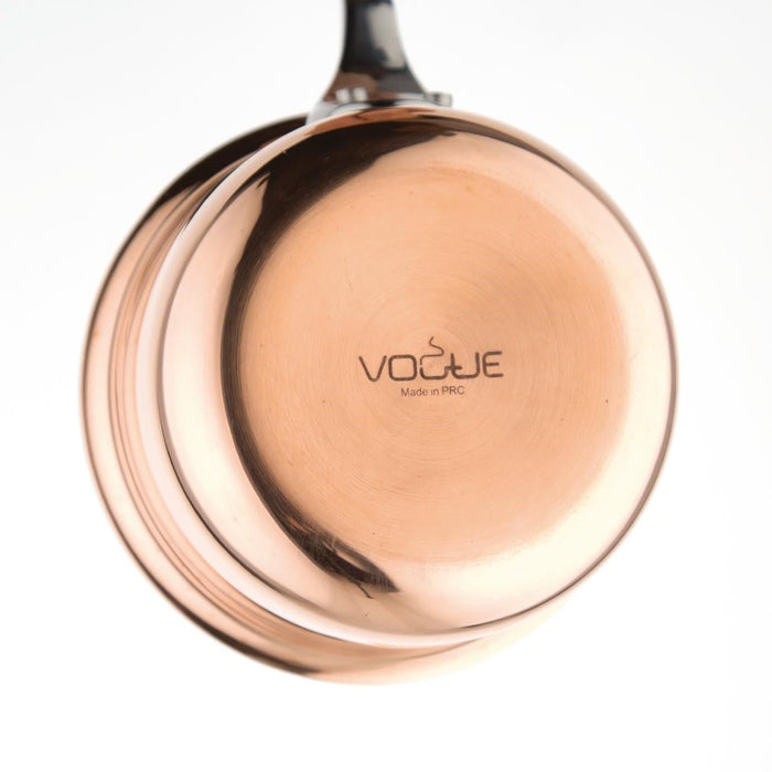 Vogue Copper Tri Wall Mini Saucepan 9cm Vogue