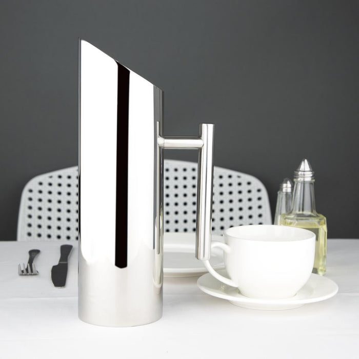 Olympia Contemporary Stainless Steel Water Jug 1.4Ltr Olympia