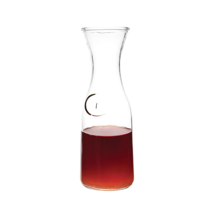 Olympia Glass Carafe 1Ltr (6 Pack) Olympia