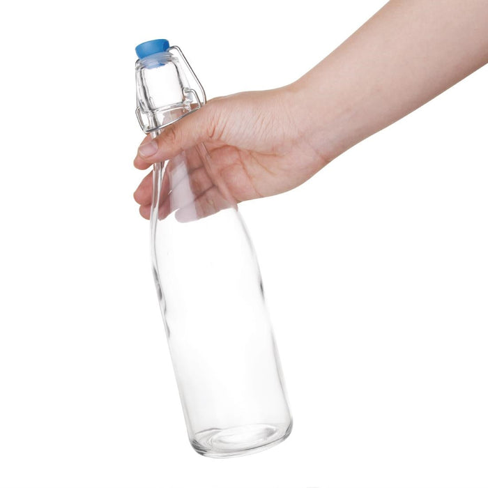Olympia Glass Water Bottles 0.5Ltr (6 Pack) Olympia