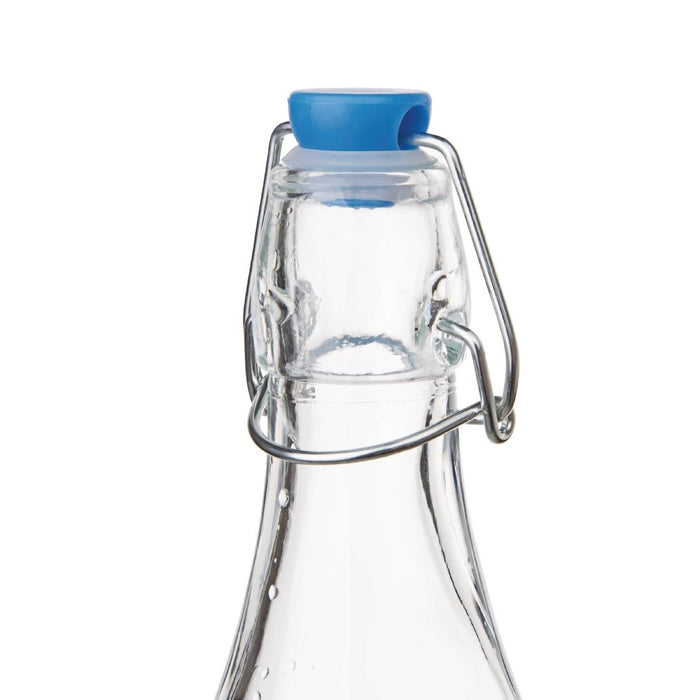 Olympia Glass Water Bottles 1Ltr (6 Pack) Olympia