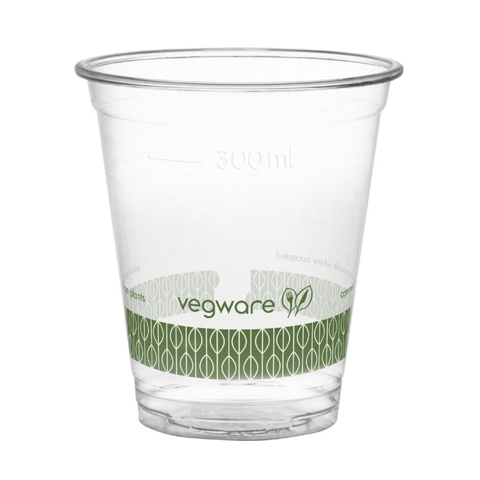 Vegware Compostable PLA Cold Cup 96-Series 12oz (1000 Pack) Vegware