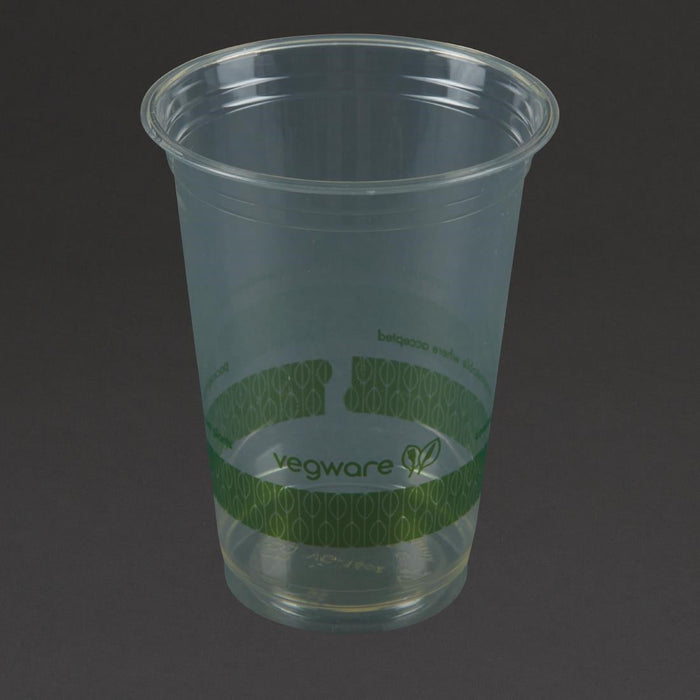 Vegware Compostable PLA Cold Cup 96-Series 16oz (1000 Pack) Vegware