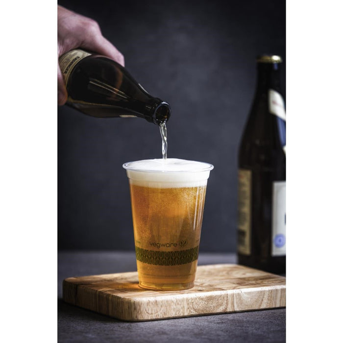 Vegware Compostable PLA Cold Cup 96-Series 16oz (1000 Pack) Vegware